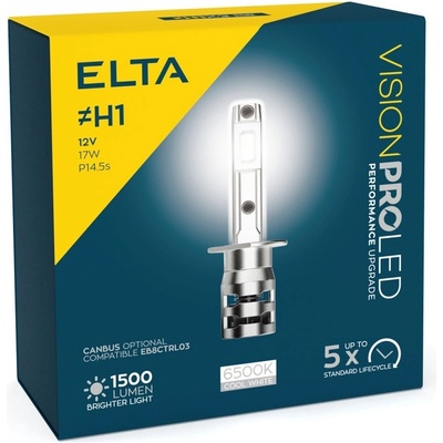 Elta Vision PRO LEDx2 H1 P14,5s 12V 11W 2 ks