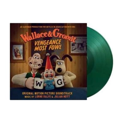 Original Soundtrack: Balfe Lorne & Julian Nott: Wallace & Gromit: Vengeance Most Fowl (Limited Coloured Green Vinyl) - Vinyl LP