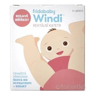 Fridababy Windi REKTÁLNY KATÉTER pre novorodencov 10 ks