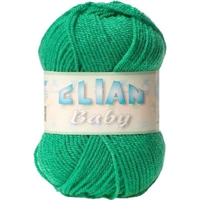 Pletací příze Elian Baby 1594 - zelená