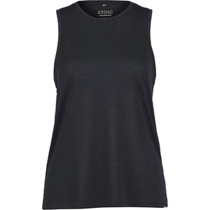 Stoic Дамски потник с широка презрамка Stoic Women's PerformanceMerino SpikenSt. Tank Tank top - Black - размер XS (916-4749-0111)