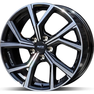 Platin P115 6,5x17 5x112 ET38 black polished