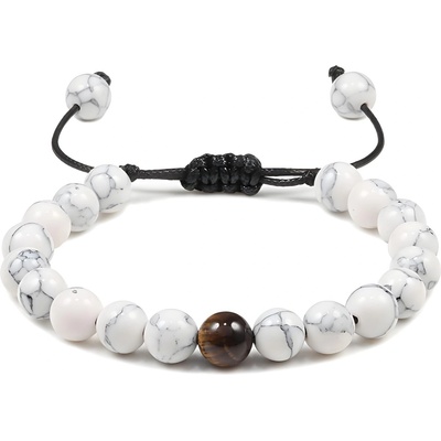 HARAHU Гривна da-24122 - Бяла / Кафява kp24122 (da-24122)