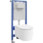 Mexen Sofia подповърхностен комплект WC стелаж Tex Slim с WC чиния и бавно падаща (610030540300)