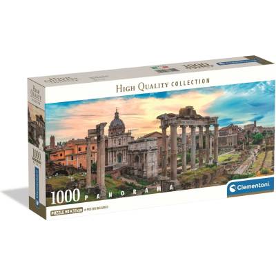 Clementoni - Puzzle Twilight Over the Eternal Empire panorama - 1 000 piese