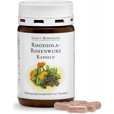 Kräuterhaus Sanct Bernhard KG Rozchodnice růžová Rhodiola Rosea 120 kapslí