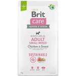 Brit Care Sustainable Adult Small Breed Chicken & Insect 3 kg