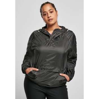 Urban Classics Дамска ветровка в черно Ladies Transparent JacketUB-TB4106-00007 - Черен, размер 4XL