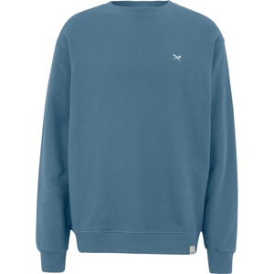 IRIEDAILY Мъжки пуловер Iriedaily Mini Flag 2 Crew Jumper - Dark Steel (017-3153-1111)
