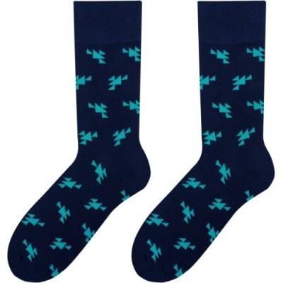 ponožky Triangles modrá tmavá