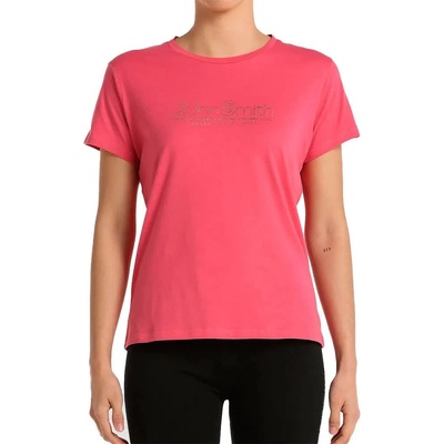 Тениска John smith Edran short sleeve T-shirt - Pink (Geranium)