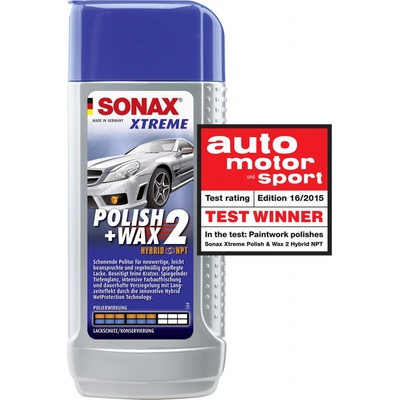 Sonax Xtreme Polish & Wax 2 250 ml – Zboží Mobilmania