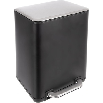 Orion Черно кошче за боклук с педал от неръждаема стомана 20 l Black - Orion (731731)