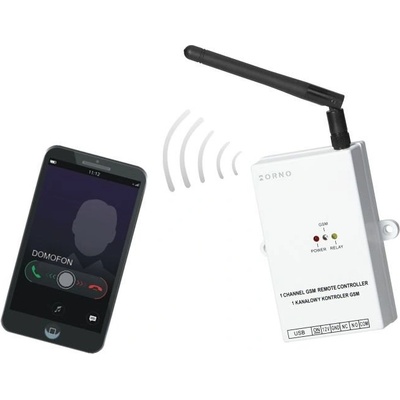 GSM ovládač na ovládání brány ORNO OR-GB-458, s USB vstupem, 4G