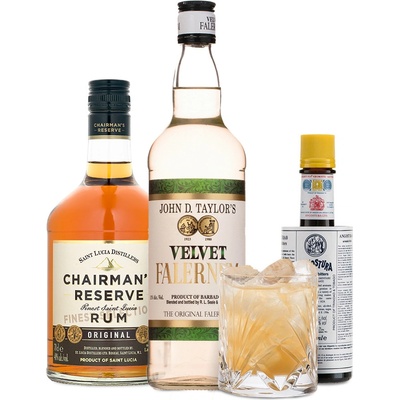 Saint Lucia Swizzle (set 1 x 0,7 l, 1 x 0,7 l, 1 x 0,2 l)