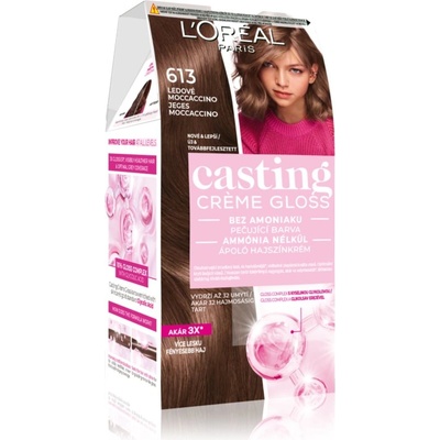 L'Oréal Casting Creme Gloss боя за коса цвят 613 ICED MOCCACHINO