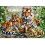Schmidt Spiele - Puzzle Tigers and puppies 1000 - 1 000 piese