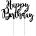 PartyDeco Украса за торта "Happy Birthday
