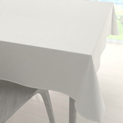 Biante Teflonový čtvercový ubrus Milano TF-049 smetanový 100x100cm