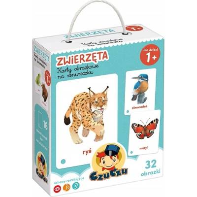Bright Junior Media CzuCzu Obrázkové karty na provázku Zvířátka