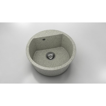 Image 1 of FAT Кръгла мивка Vanguard 223, Granicite, 170 Milki Way, с включен сифон