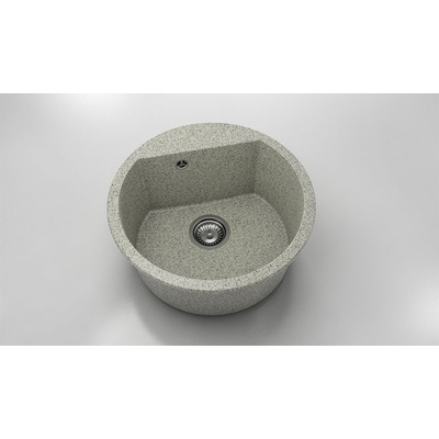 FAT Кръгла мивка Vanguard 223, Granicite, 170 Milki Way, с включен сифон