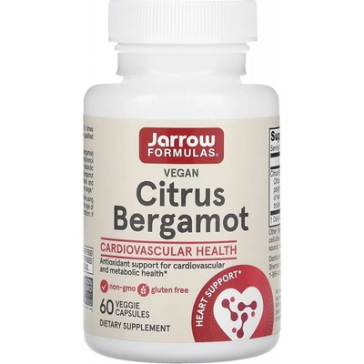 Jarrow Formulas Citrus Bergamot 500 mg 60 veg.kapslí