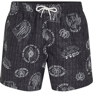 O'Neill Бански гащета O´neill Cali Print 15´´ swimming shorts - Black (Black Mystical)
