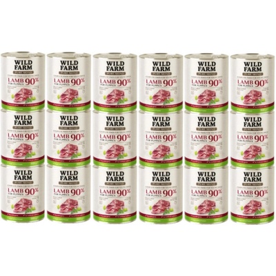 Wild Farm Pure Mono Lamb Puppy 18 x 800 g