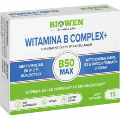 Biowen Vitamin B-Complex+ 15 kapsúl