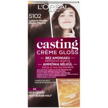 L'Oréal Casting Creme Gloss боя за коса всички типове коси боядисана коса 48 ml нюанс 5102 Iced Mocha за жени