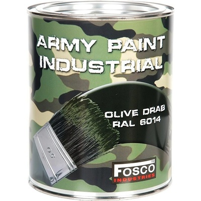 FOSCO Farba ARMY náterová 1l RAL 6014 OLIVOVÁ