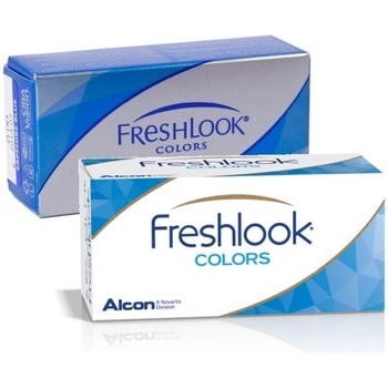 Alcon FreshLook colors Misty Grey barevné měsíční dioptrické 2 čočky