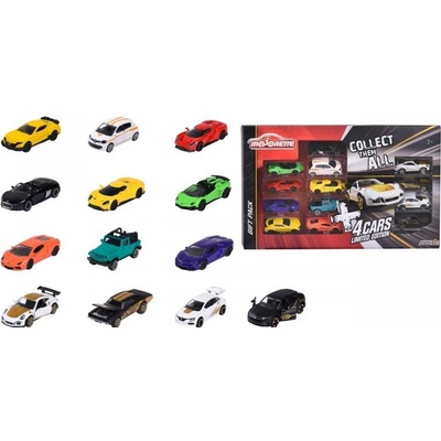 MAJORETTE Limited Edition AUTA Dárková sada 13 ks
