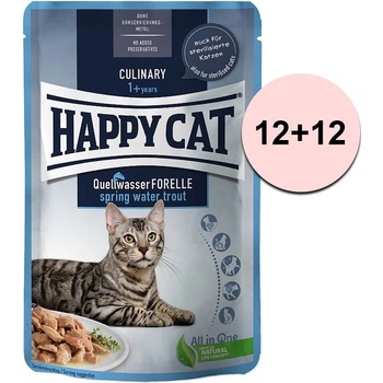 Happy Cates Meat in Sauce Culinary Quellwasser Forelle 85 g