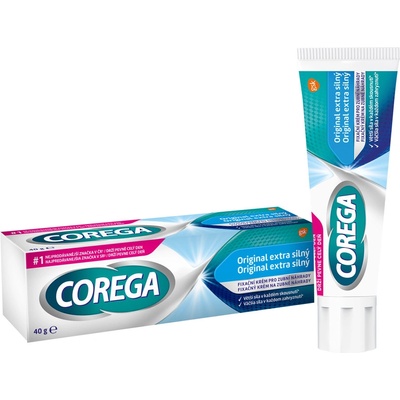 Corega Original extra silný fixační krém 40 g – Zboží Mobilmania