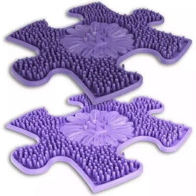 MUFFIK Muffik: Малък твърд елемент за удължаване на ортопедичен сензорен килим - лилав (MFK-048-2-2-08)