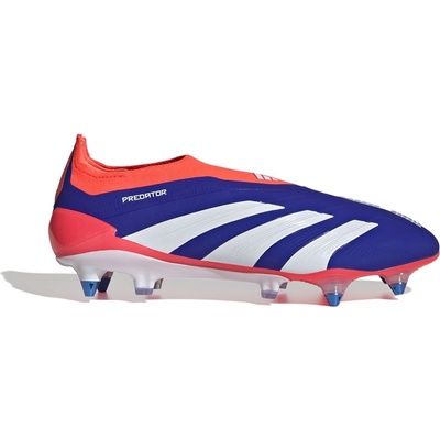 Adidas Футболни бутонки Adidas Predator Elite Laceless Soft Ground Football Boots - Blue/White/Red