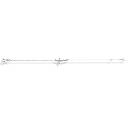 DIANTE Zlatý náramek křížek 59642676 (Au 585/1000, 1,23 g)