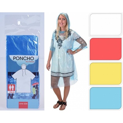 SEDCO PONCHO TRANSPARENT ADULT