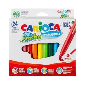 CARIOCA Флумастери с дебел писец 24 цвята