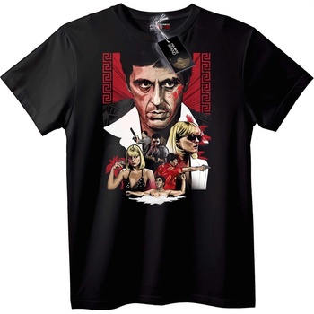 NOONEBRAND Тениска Белбелезите на Белега - M, Black