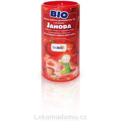 Babio Goldim granulovaný jahoda 180 g Bio