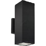 SmartLED Външен стенен осветител 2xGU10/35W/230V IP54 черен (SD0160)
