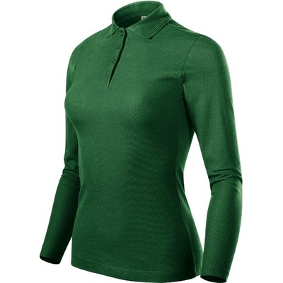 Polokošeľa Pique Polo LS 231 39 trávová zelená