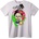 NOONEBRAND Тениска Frida Kahlo карикатура - 4XL, Black
