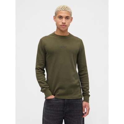 GAP Тениска с гофрирана шарка GAP GAP | Zelen | МЪЖЕ | XS