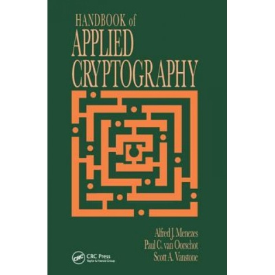 Handbook of Applied Cryptography Menezes Alfred John