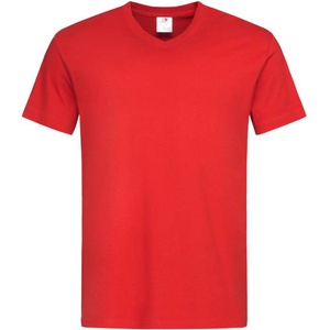 Stedman classic v-neck / Мъжка тениска с v-образно деколте - алено червена xl (st2300srexl)