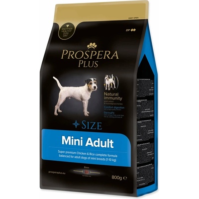 Prospera Plus Mini Adult kuracie s ryžou 0,8 kg